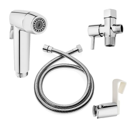 Brondell CleanSpa Non-Electric Bidet Toilet Attachment Chrome