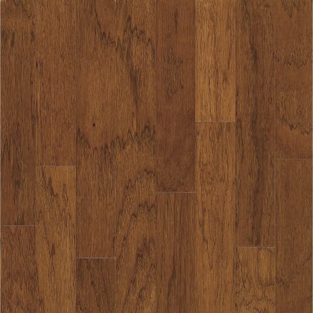 Bruce Turlington Lock & Fold - 5" Wide Engineered Hardwood Flooring - Smooth Hickory Appearance- Sold by Carton (22 SF/Carton) Falcon Brown