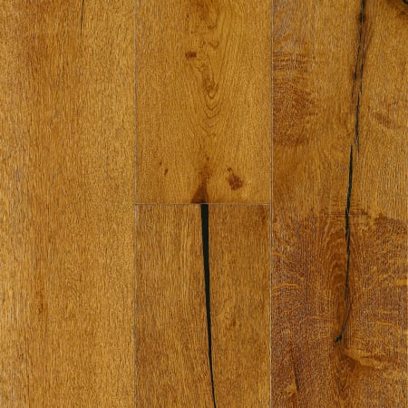 Bruce Piece of Nature Silver 7" Wide Wire Brushed Engineered White Oak Hardwood Flooring with Low Gloss and 7-Ply Layer - Sold by Carton (32.68 SF/Carton) Toffee Kiss