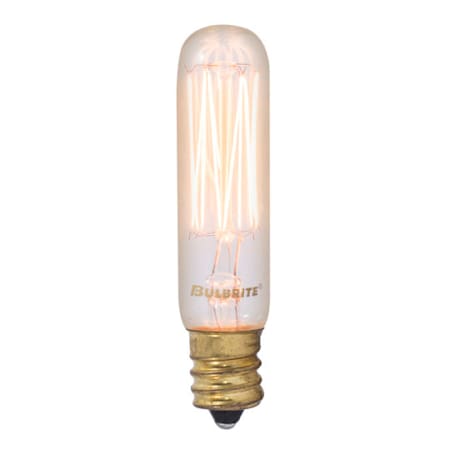 Bulbrite 25 Watt Dimmable T6 Candelabra (E12) Incandescent Bulb- 40 Lumens and 2200K Antique