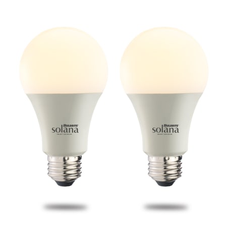 Bulbrite Pack of (2) 8 Watt Dimmable A19 Medium (E26) LED Bulbs - 800 Lumens, 2200K, and 80CRI Frost