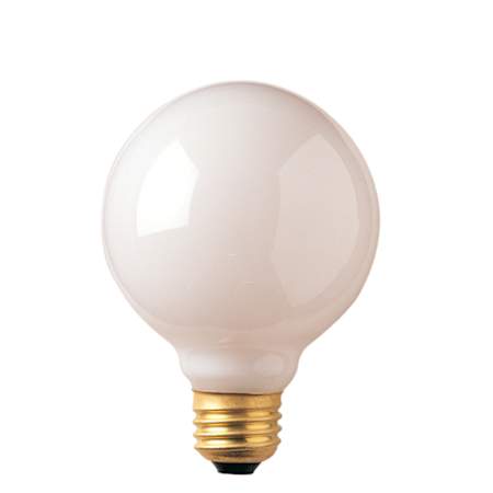 Bulbrite 40 Watt Dimmable G25 Medium (E26) Incandescent Bulb- 280 Lumens and 2700K White