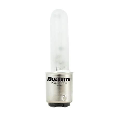 Bulbrite 40 Watt Dimmable T3 BA15D Xenon / Krypton Bulb- 560 Lumens and 2700K Frost