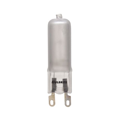 Bulbrite 40 Watt Dimmable T4 G9 Halogen Bulb- 460 Lumens and 2900K Frost