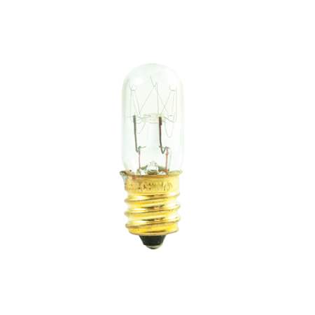 Bulbrite 15 Watt Dimmable T4 Candelabra (E12) Incandescent Bulb- 100 Lumens and 2700K Clear
