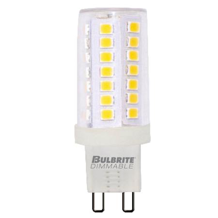 Bulbrite 5 Watt Dimmable T6 G9 LED Bulb- 550 Lumens, 2700K, and 80CRI Clear