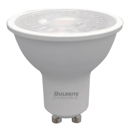 Bulbrite 6 Watt Dimmable PAR16 GU10 LED Bulb- 500 Lumens, 2700K, and 90CRI Clear