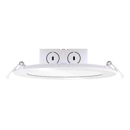 Bulbrite Canless Recessed Fixture 2700K with 6" Open Trims White