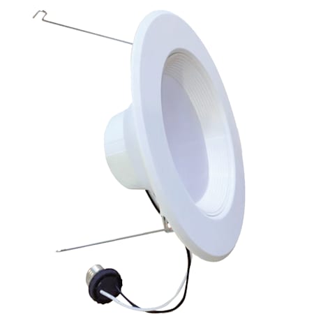 Bulbrite Canless Recessed Fixture 4000K with 1" Open Trims White