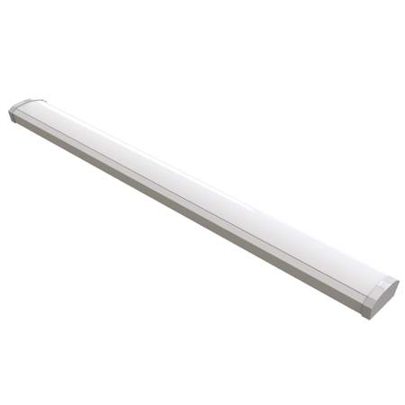 Bulbrite Single Light 48" Long Integrated LED Commercial Strip Light with Adjustable Color Temperature White