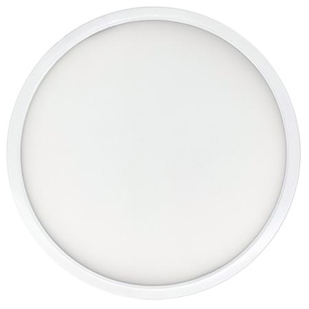 Bulbrite 7" Wide LED Flush Mount Ceiling Fixture with Adjustable Color Temperature White