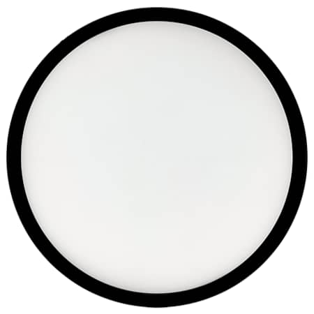 Bulbrite 9" Wide LED Flush Mount Ceiling Fixture Black