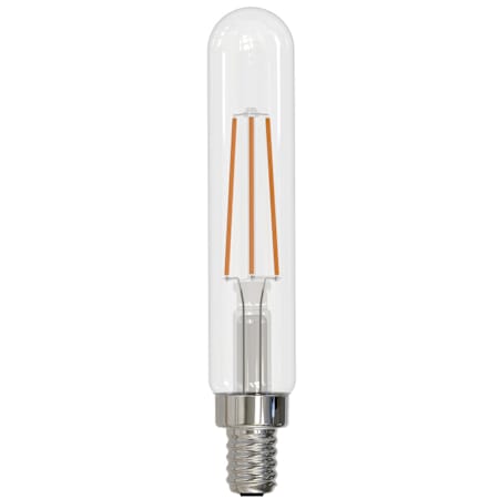 Bulbrite 4.5 Watt Dimmable T8 Candelabra (E12) LED Bulb- 450 Lumens, 3000K, and 90CRI Clear