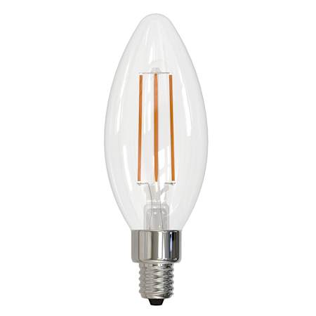 Bulbrite 4 Watt Dimmable B11 Candelabra (E12) LED Bulb- 300 Lumens, 4000K, and 90CRI Clear
