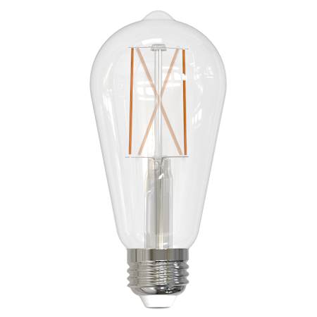 Bulbrite 8.5 Watt Dimmable ST18 Medium (E26) LED Bulb- 800 Lumens, 4000K, and 90CRI Clear