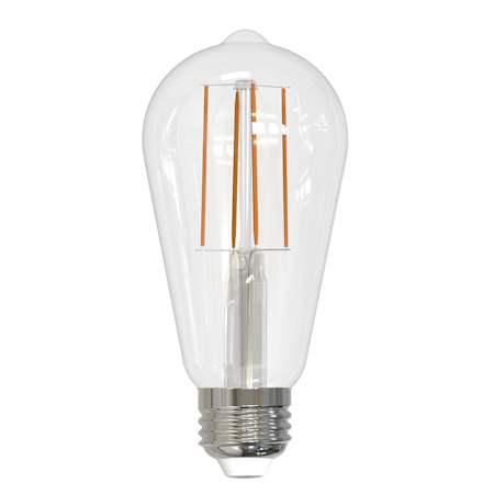 Bulbrite 13 Watt Dimmable ST18 Medium (E26) LED Bulb- 1400 Lumens, 5000K, and 90CRI Clear