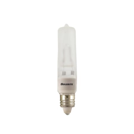 Bulbrite Pack of (5) 150 Watt Dimmable T4 Mini Candelabra (E11) Halogen Bulbs - 2,300 Lumens and 2900K Frost