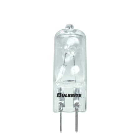 Bulbrite Pack of (10) 35 Watt Dimmable T4 G6.35 Halogen Bulbs - 650 Lumens and 2900K Clear