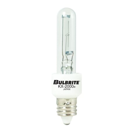 Bulbrite Pack of (2) 40 Watt Dimmable T3 Mini Candelabra (E11) Xenon / Krypton Bulbs - Clear - 560 Lumens and 2700K Clear