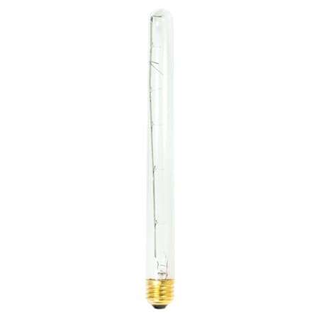 Bulbrite Pack of (5) 75 Watt Dimmable T8 Medium (E26) Incandescent Bulbs - 550 Lumens and 2700K Clear