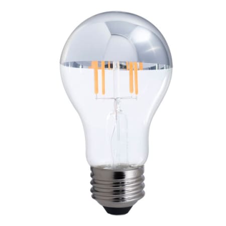 Bulbrite Pack of (2) 4.5 Watt Dimmable A19 Medium (E26) LED Bulbs - 360 Lumens, 2700K, and 80CRI Half Chrome