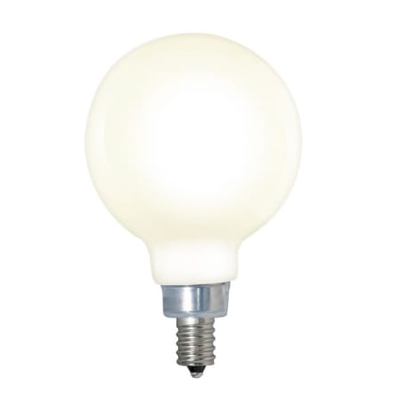 Bulbrite Pack of (3) 4 Watt Dimmable G16.5 Candelabra (E12) LED Bulbs - 350 Lumens, 2700K, and 80CRI Milky