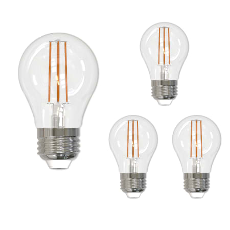 Bulbrite Pack of (4) 7 Watt Dimmable Medium (E26) LED Bulbs- 800 Lumens, 3000K, and 80CRI Clear