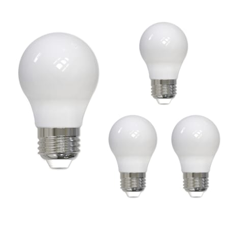 Bulbrite Pack of (4) 7 Watt Dimmable Medium (E26) LED Bulbs- 700 Lumens, 2700K, and 80CRI Milky