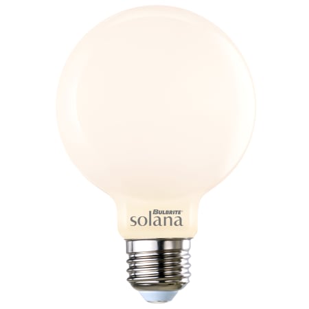 Bulbrite Pack of (2) 5.5 Watt Dimmable G25 Medium (E26) LED Bulbs - 500 Lumens, 2200K, and 90CRI Milky