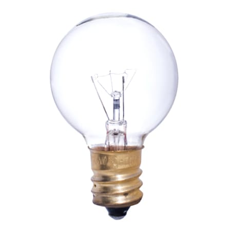 Bulbrite Pack of (50) 10 Watt Dimmable G12 Candelabra (E12) Incandescent Bulbs Clear