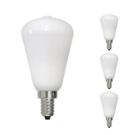 Bulbrite 4 Watt Dimmable ST15 Candelabra (E12) LED Bulb- 400 Lumens, 3000K, and 90CRI N/A