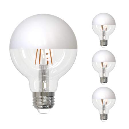 Bulbrite 6 Watt Dimmable G40 Medium (E26) LED Bulb- 500 Lumens, 2700K, and 90CRI N/A