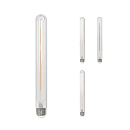 Bulbrite Pack of (4) - 5 Watt Dimmable Medium (E26) LED Bulb - 350 Lumens, 2700K and 90 CRI Clear