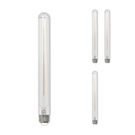 Bulbrite Pack of (4) - 5 Watt Dimmable Medium (E26) LED Bulb - 350 Lumens, 3000K and 90 CRI Clear