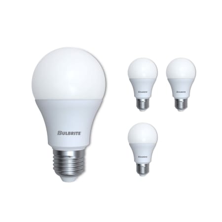 Bulbrite Pack of (4) - 9 Watt Medium (E26) LED Bulb - 800 Lumens, 3000K and 90 CRI Frost