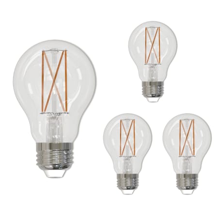 Bulbrite Pack of (4) 14 Watt Dimmable Medium (E26) LED Bulbs- 1600 Lumens, 3000K, and 90CRI Clear
