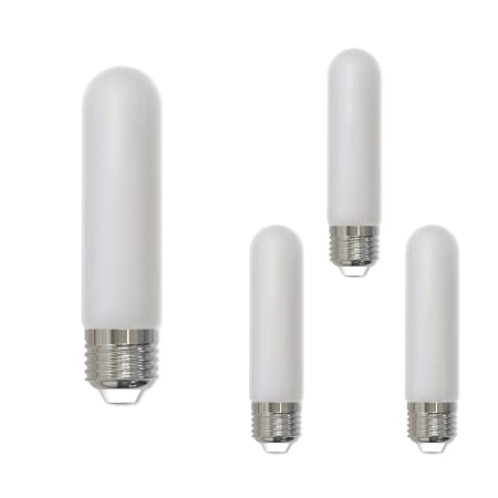 Bulbrite Pack of (4) 5 Watt Dimmable Medium (E26) LED Bulbs- 450 Lumens, 2700K, and 90CRI Frost