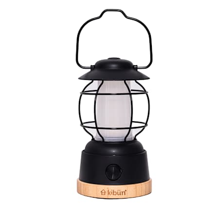 Bulbrite S'mores 9" Tall Rechargeable LED Accent Outdoor Lamp Black