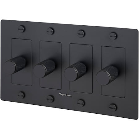 Buster + Punch Cross 2.1 Ampere LED Dimmer Black