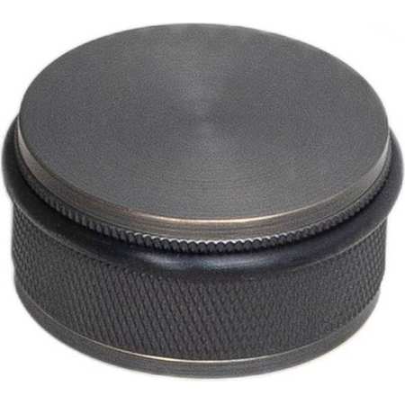 Buster + Punch Cross 1 Inch Floor Mounted Peg Door Stop Smoked Bronze