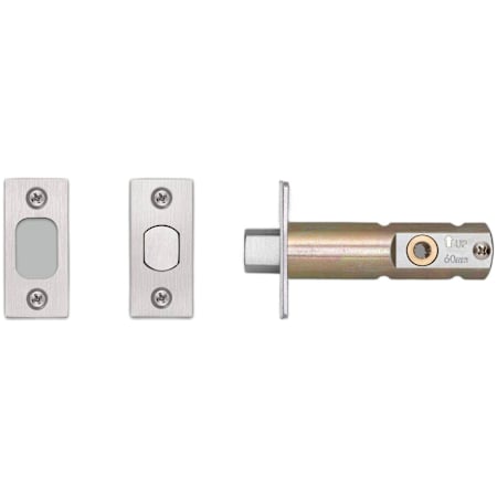Buster + Punch Tubular Privacy Deadbolt Door Latch Only for 2-3/4" Backset - For Privacy Interior Doors Steel