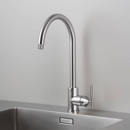 Buster + Punch Linear 1.47 GPM Single Hole Kitchen Faucet Steel