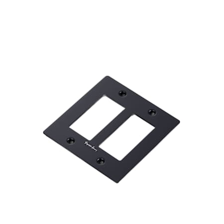 Buster + Punch Wall Plates Double Rocker Switch Outlet Black