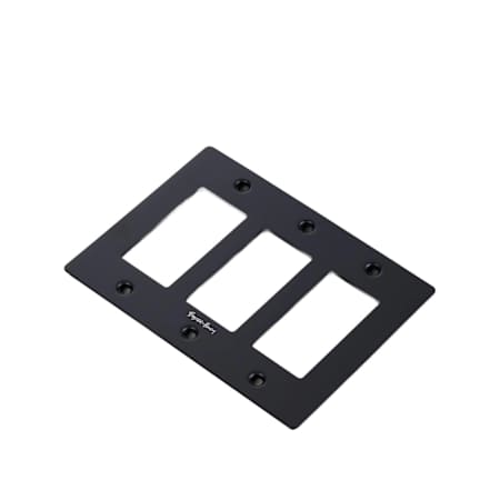 Buster + Punch Wall Plates Triple Rocker Switch Outlet Black