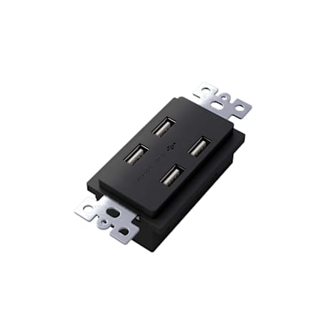 Buster + Punch US Electricity 15 Ampere Electrical Outlet Black