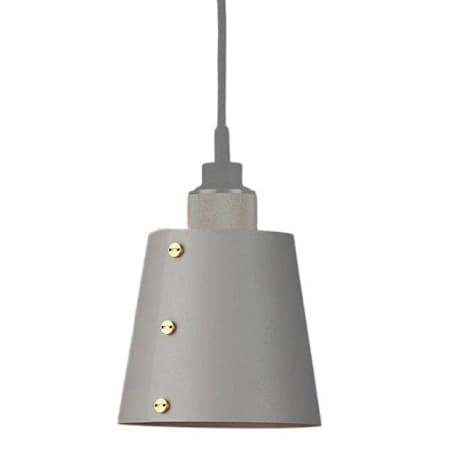 Buster + Punch Hooked 6" W x 6" L Aluminum Lighting Shade Stone