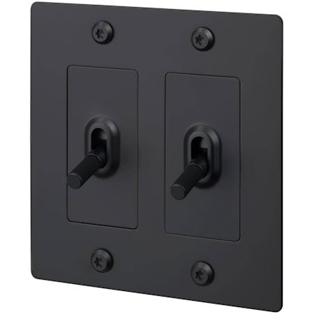 Buster + Punch Linear 15 Ampere 3 Way Universal Switch Black