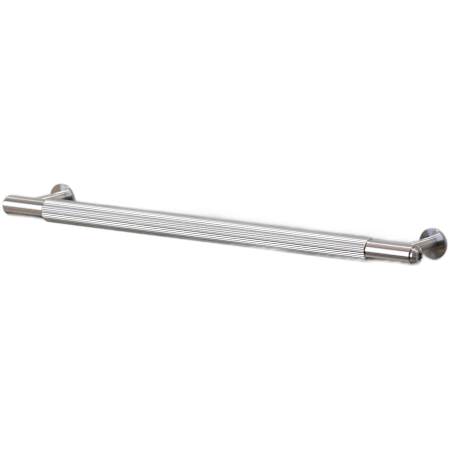 Buster + Punch Linear 8-7/8" Center to Center Bespoke Luxury Industrial Straight Knurl Solid Stainless Steel Cabinet / Drawer Bar Handle Steel