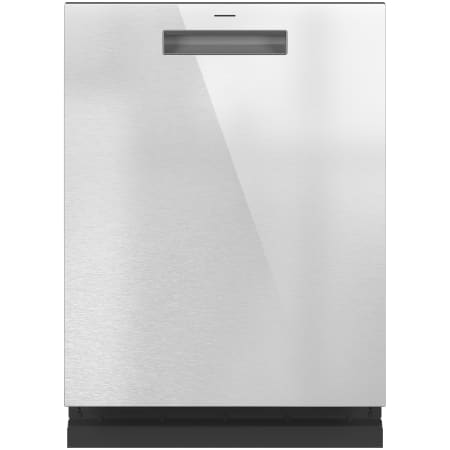 Cafe 24 Inch Wide 16 Place Setting Built-In Top Control Dishwasher with LED Lighting and Ultra Wash Top Rack Platinum Glass
