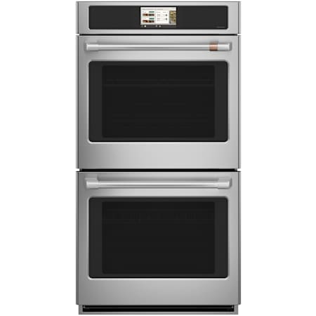 Cafe Professional 30 Inch Wide 10.0 Cu. Ft. Electric Double Oven Stainless Steel